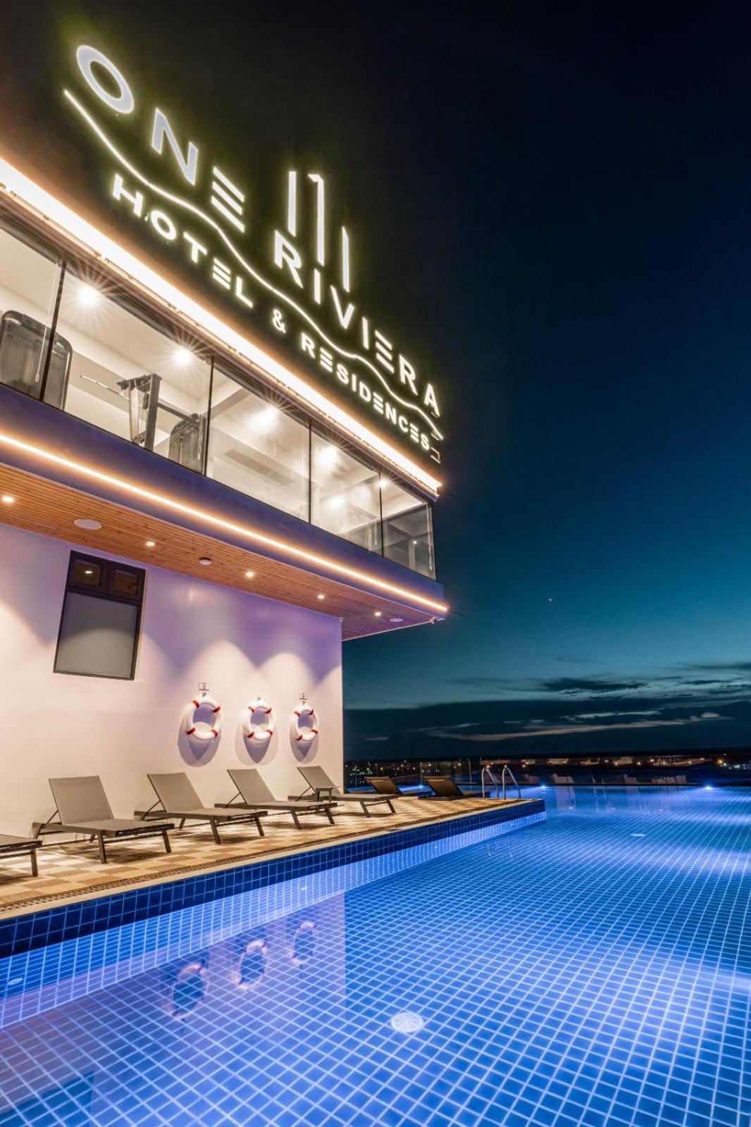 One Riviera Hotel And Residences Ban Souanmone Exterior foto